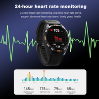 Reloj Inteligente S2 para Hombre, Pantalla Redonda HD de 1.43'', Llamadas por BT 5.0, Resistente al Agua IP68, Monitor de Frecuencia Cardíaca, SpO2, Monitor de Sueño, 300 mAh, 50 Días de Autonomía