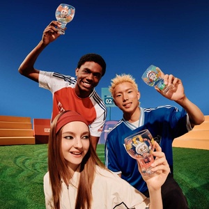 Authentique POPMART Labubu the MONSTERS FIFAA SERIES <span class=keywords><strong>Tasse</strong></span> en verre Boîte mystère de collection virale Boîtes mystères de la Coupe de football Cadeaux décoratifs - Product Image 6