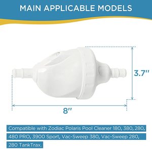 Flusi — Kit de remplacement de Valve de secours amélioré G52, <span class=keywords><strong>pièces</strong></span> de nettoyeur de piscine, compatibles avec <span class=keywords><strong>Polaris</strong></span> 180 <span class=keywords><strong>280</strong></span> 380 480 3900 - Product Image 2