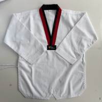 Kimono de Taekwondo Professionnel pour Adultes et Enfants, Conception Respirante en Maille sous les Bras pour l'Entraînement et la Compétition