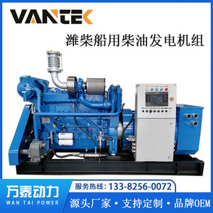 Grupo Electrógeno Diésel Jiangsu Wantai de 250kW, Refrigerado por Agua, Regulación Automática de Voltaje, 50Hz, Uso Marino - Product Image 5