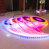 Bande lumineuse LED SMD 2835 60 240 120 LED Rouge Bleu Doré Jaune Vert Rose Violet Orange Bleu Glace Vert Mars Jaune Citron 2835
