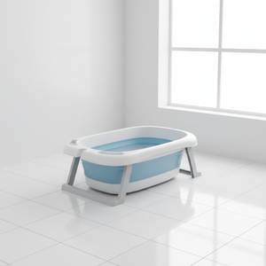 Bañera con Termómetro para Bebé, Bañera Plegable para Bebé, Tinas de Bebé - Product Image 1