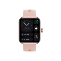 BT Smartwatch GPS Tracker Étanche 350mah Full Touch AMOLED Réponse Appel Sommeil Tracker Forme Carrée avec Boussole de Mouvement
