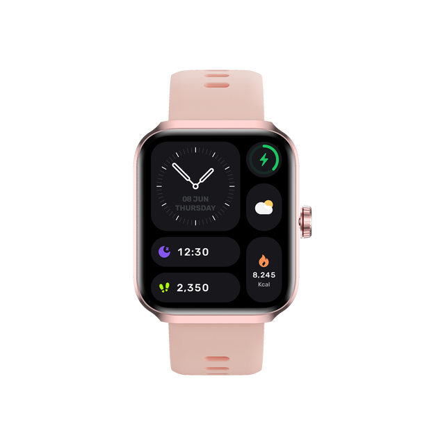 BT Smartwatch GPS Tracker Waterproof 350mah Full Touch AMOLED Answer Call Sleep Tracker Square Shape with Motion Compass