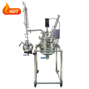 Reactor Químico Automático de Acero Inoxidable de 10L, Máquina Mezcladora de Líquidos, Reactor con Motor de 220V - Product Image 4