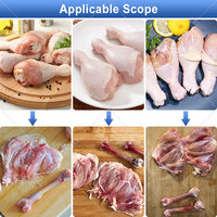 Séparateur d'os de cuisse de poulet OCEAN, machine à désosser les cuisses de poulet, désosseuse de cuisses de poulet