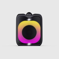 Haut-parleur rechargeable karaoké 2023 portable sans fil en plein air, dj actif, boîte de fête, haut-parleur 8 pouces, système sonore