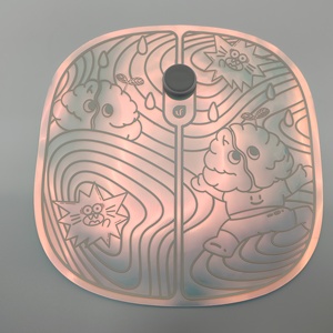 Circolazione sanguigna macchina vibrante a infrarossi funzione massaggiatore piede elettronico stimolatore em elettrico massaggiatore piede tappetino tappetino - Product Image 5