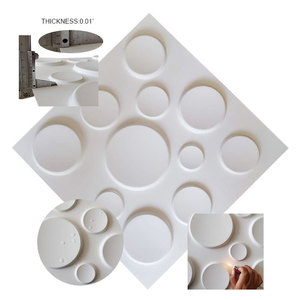 Panel de Pared 3D con Efecto Ladrillo de PVC para Decoración de Paredes Exteriores de Salas de Espera, Diseño de Pared Pop 3D al por Mayor - Product Image 6