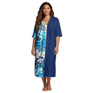 Vêtements pour femmes personnalisés de style hawaïen, <span class=keywords><strong>cardigan</strong></span> de fête samoan, cape pour femmes, veste de qualité supérieure, <span class=keywords><strong>cardigan</strong></span> polynésien, <span class=keywords><strong>kimono</strong></span> pour femmes - Product Image 3