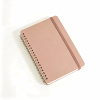 Carnet à spirales A5 de haute qualité, couverture souple, mignon, personnalisé, fournitures scolaires avec logo personnalisé pour les étudiants