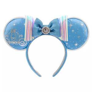 Diademas Catoon Mouse Ear, lazo azul, Cenicienta, Día de San Valentín, diademas, fiesta, Navidad, Halloween, disfraz de Cosplay para niñas - Product Image 1