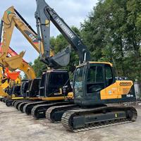 Hyundai Robex150-9S d'occasion, pelle sur chenilles de 15 tonnes, capacité de la benne de 0,58 m, puissance de 110 000 W, composants hydrauliques d'origine, 2022