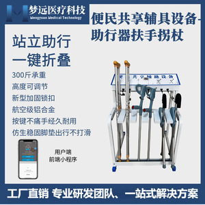 La Federación de Personas con Discapacidad ofrece ayudas para caminar, bastones y muletas axilares para alquiler en comunidades. Basta escanear - Product Image 3