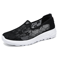 Chaussures d'été pour femmes DN, nouvelle collection, à lacets, en mesh respirant, légères, semelle souple, antidérapantes.