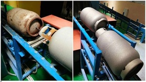 Máy Phun Cát Dùng Cho Dây Chuyền Sản Xuất Xi Lanh <span class=keywords><strong>LPG</strong></span> - Product Image 4