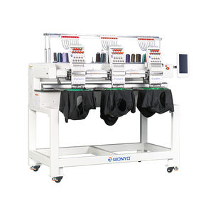 Para WONYO 3 cabezas <span class=keywords><strong>Happy</strong></span> <span class=keywords><strong>Japan</strong></span> Maquinas <span class=keywords><strong>Bordadoras</strong></span> Máquina de bordado computarizada automática para uso doméstico Venta al por menor Nueva condición Mo - Product Image 4