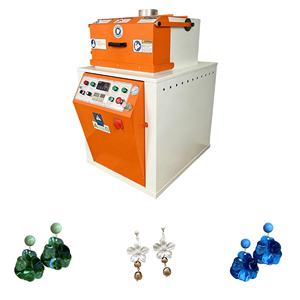 Machine de moulage centrifuge sous vide semi-automatique pour boucles d'oreilles <span class=keywords><strong>vintage</strong></span>, machine de moulage en alliage de zinc pour bijoux de mode féminine - Product Image 1