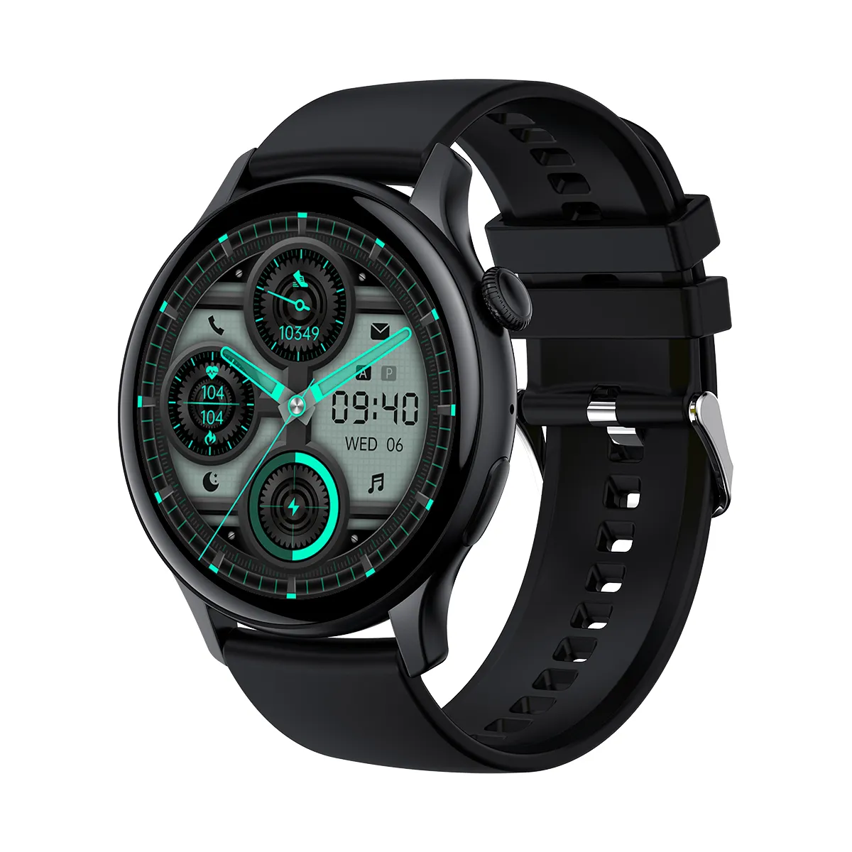 Vendita calda HK85 Smart Watch Smar impermeabile per schermo Ios e Android1.43inch per pulsossimetria della pressione sanguigna della frequenza cardiaca NFC IP68