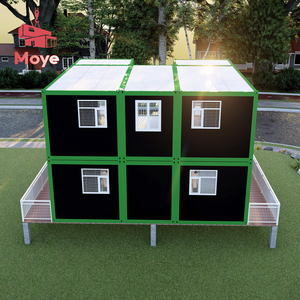 Nhỏ nhà cabin không thấm nước đúc sẵn Mini Modular thép và gỗ container nhà cho sử dụng ngoài trời mini <span class=keywords><strong>Mobi</strong></span> lưu vực - Product Image 4