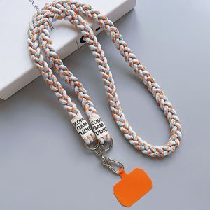 Cho Tất Cả Các Iphone Phổ Dây Đeo Treo Dài Dây Gai Dây Điện Thoại Clip Điện Thoại Dây Đeo Kết Hợp Màu Sắc Nylon Dây Đeo Cổ Tay Mặt Dây Chuyền - Product Image 1