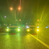 Phare LED anti-buée 9006 H3 Super Lumineux Golden Eye 25W 3000K Neuf H11 Universel 4000 Lumens 12V Feux de Croisement/Route