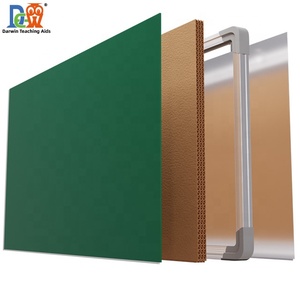 Phòng trẻ em Bảng vẽ từ tính an toàn không độc hại bề mặt viết bảng nhỏ màu xanh lá cây - Product Image 6