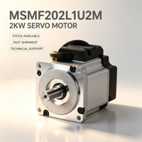 MSMF202L1U2M Moteur servo 2kW 3000 tr/min 200VAC avec encodeur absolu 23 bits, type à faible inertie
