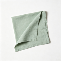 Serviettes de table en coton personnalisées, réglables et réutilisables, avec impression numérique - Décorations pour mariages et fêtes, vente en gros