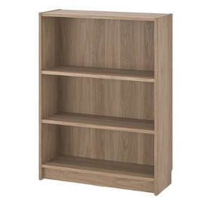 Meuble de rangement bibliothèque <span class=keywords><strong>Billy</strong></span> Bamboo, design minimaliste moderne, librement combinable, meuble de présentation sur pied pour salon - Product Image 3