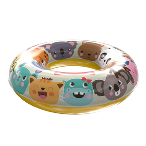 Anneau de bain flottant portable en PVC pour adultes et enfants, <span class=keywords><strong>bouée</strong></span> de piscine pour accessoires de piscine gonflables pour flotter et nager - Product Image 4