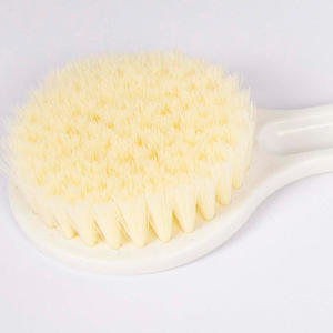 แปรงอาบน้ำด้ามยาวสีขาว ขนแปรงนุ่มสำหรับขัดหลัง ทำจากวัสดุ PP ใช้ได้ทั่วไป - Product Image 3