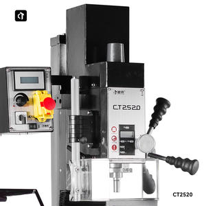 Ctmach מיני ct2520 3 ב 1 מחרטה אופקית & ציוד חיתוך לפיד 220v מכונה רב תכליתית חובה בינוני מחרטה ידנית - Product Image 5