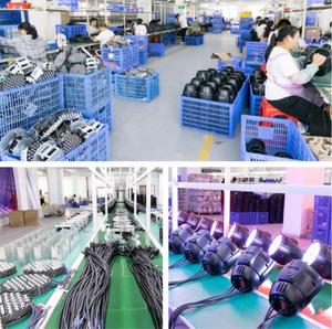 10W x 12PCS vuông ánh sáng laser Flash 120W đầy đủ màu sắc rgbww 4 trong 1 xoay giai đoạn di chuyển đầu ánh sáng laser - Product Image 6