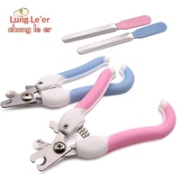 Kit de coupe-ongles portable pour animaux de compagnie, taille compacte, fonction de toilettage quotidien, lime à ongles, coupe-ongles pour animaux de compagnie