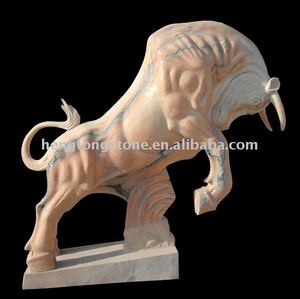Scultura di Toro in Marmo Nero a Grandezza Naturale per Parco - Product Image 3