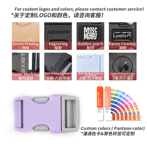 थोक आधुनिक लक्जरी कुत्ते कॉलर के लिए भारी शुल्क सोम समायोज्य बकल के साथ सांस लेने योग्य बकल - Product Image 4