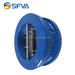Sfva thương hiệu gang <span class=keywords><strong>Wafer</strong></span> loại đôi cửa kép tấm kiểm tra van Chất lượng cao cho phương tiện truyền thông nước - Product Image 2