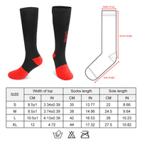 Chaussettes électriques intelligentes de haute qualité pour l'hiver, pour hommes et femmes, en provenance d'outre-mer