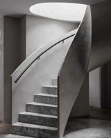 Revêtement Acrylique Effet Marbre Économique Texture Travertin Haute Respirabilité pour Surfaces Intérieures en Ciment et Béton