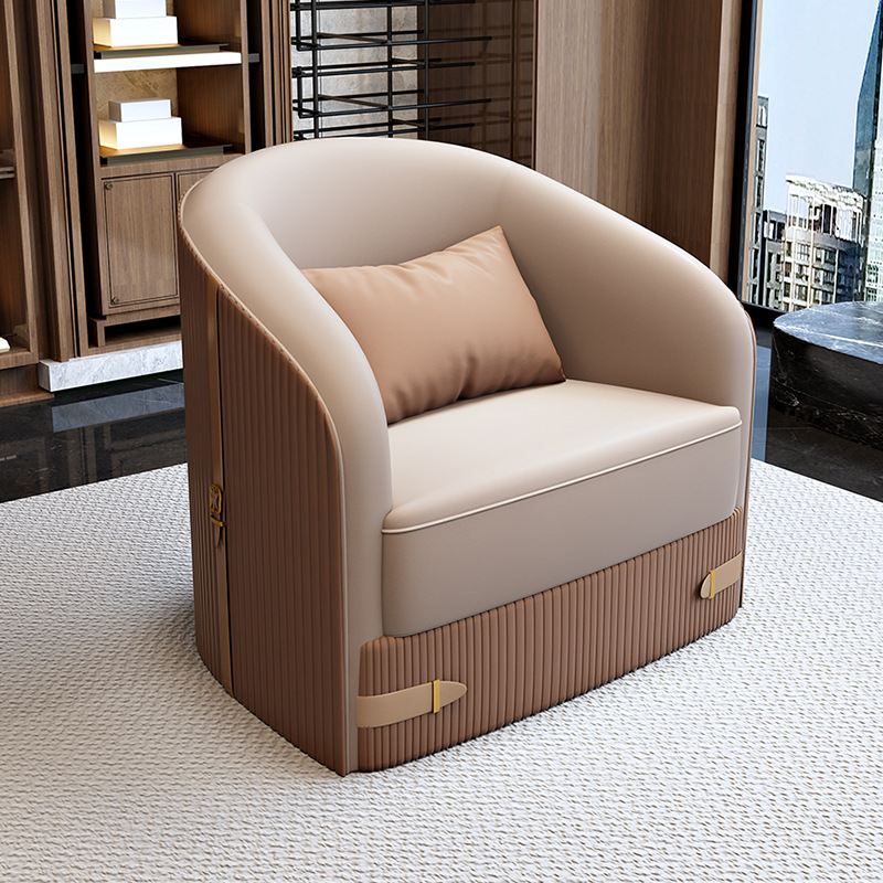 Fauteuil marron