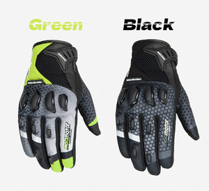Guantes de carreras de motos <span class=keywords><strong>MX</strong></span> personalizados, equipo de Motocross antideslizante de dedo completo para todas las estaciones, transpirables y cómodos - Product Image 6