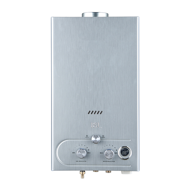 Custom High Quality Commercial Use Stainless Steel Tankless Natural Water Heater Instant Energy Efficient Portable Outdoor Car