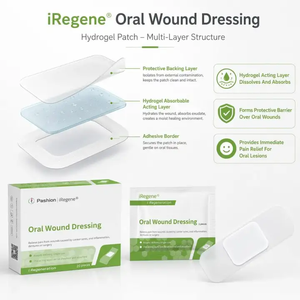 Parche Oral Hidrocoloide para Heridas Orales, Barrera Protectora para la Curación de Aftas - Product Image 2