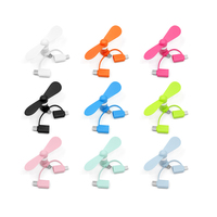 Cadeaux promotionnels, mini ventilateur 3 en 1 pour téléphone et tablette Android, alimenté par batterie, accessoire d'été pour iPhone, pour iPad, utilisation en voiture