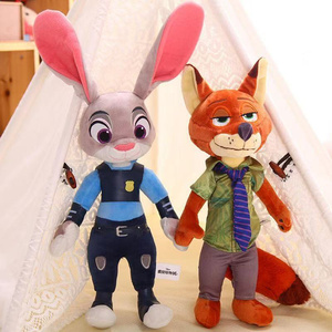ตุ๊กตาผ้าซูโทเปีย จูดี้ กระต่าย และ นิค จิ้งจอก ตุ๊กตาการ์ตูน - Product Image 5