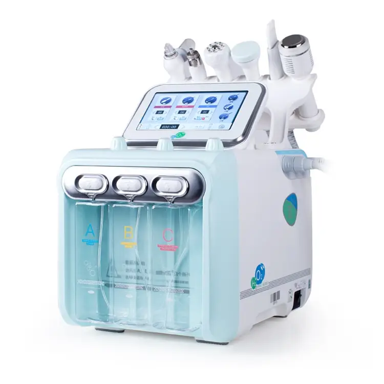 2020 Hotsale Product Multifunctional 6 1でH2 O2 Hydra Microdermabrasion Portable Hydro Dermabrasion Facial Machine