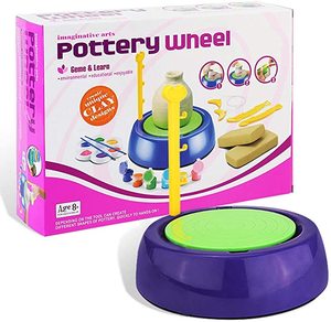 Juego <span class=keywords><strong>de</strong></span> rueda <span class=keywords><strong>de</strong></span> cerámica eléctrica <span class=keywords><strong>de</strong></span> Harry Potter para niños, juego <span class=keywords><strong>de</strong></span> rueda <span class=keywords><strong>de</strong></span> cerámica para niños pequeños, juguete creativo para manualidades <span class=keywords><strong>de</strong></span> arcilla - Product Image 6
