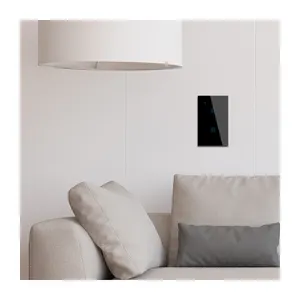 미국 크기 벽 스위치 LED 조광기 스위치 터치 조광기 타이머 기능이있는 스마트 조명 스위치